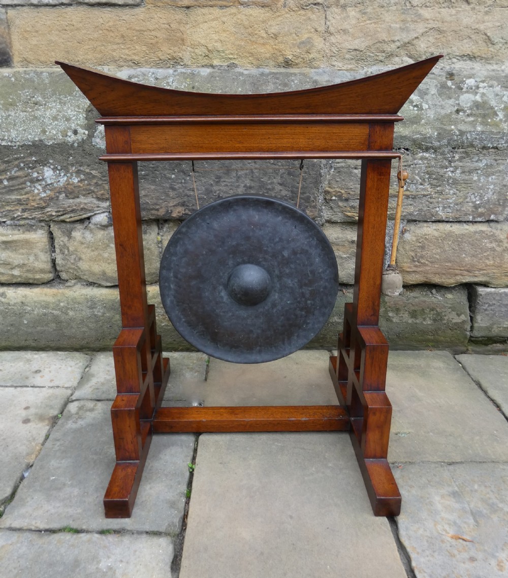 Anglo - Japanese dinner gong - EW Godwin View V
