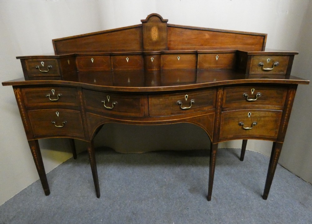 Scottish Georgian mahogany sideboard View II