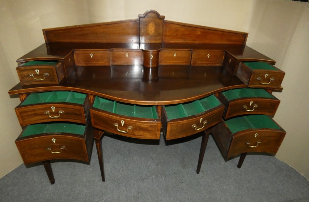 Scottish Georgian mahogany sideboard View VI