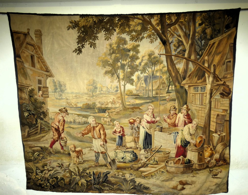 Very large Flemish tapestry