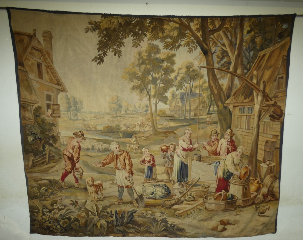 Very large Flemish tapestry View II