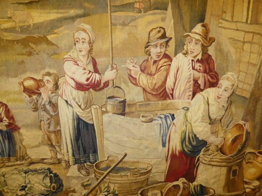 Very large Flemish tapestry View III