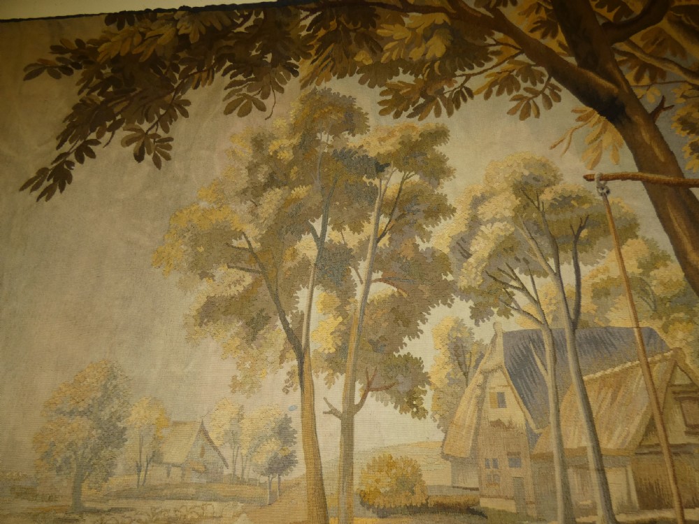 Very large Flemish tapestry View V