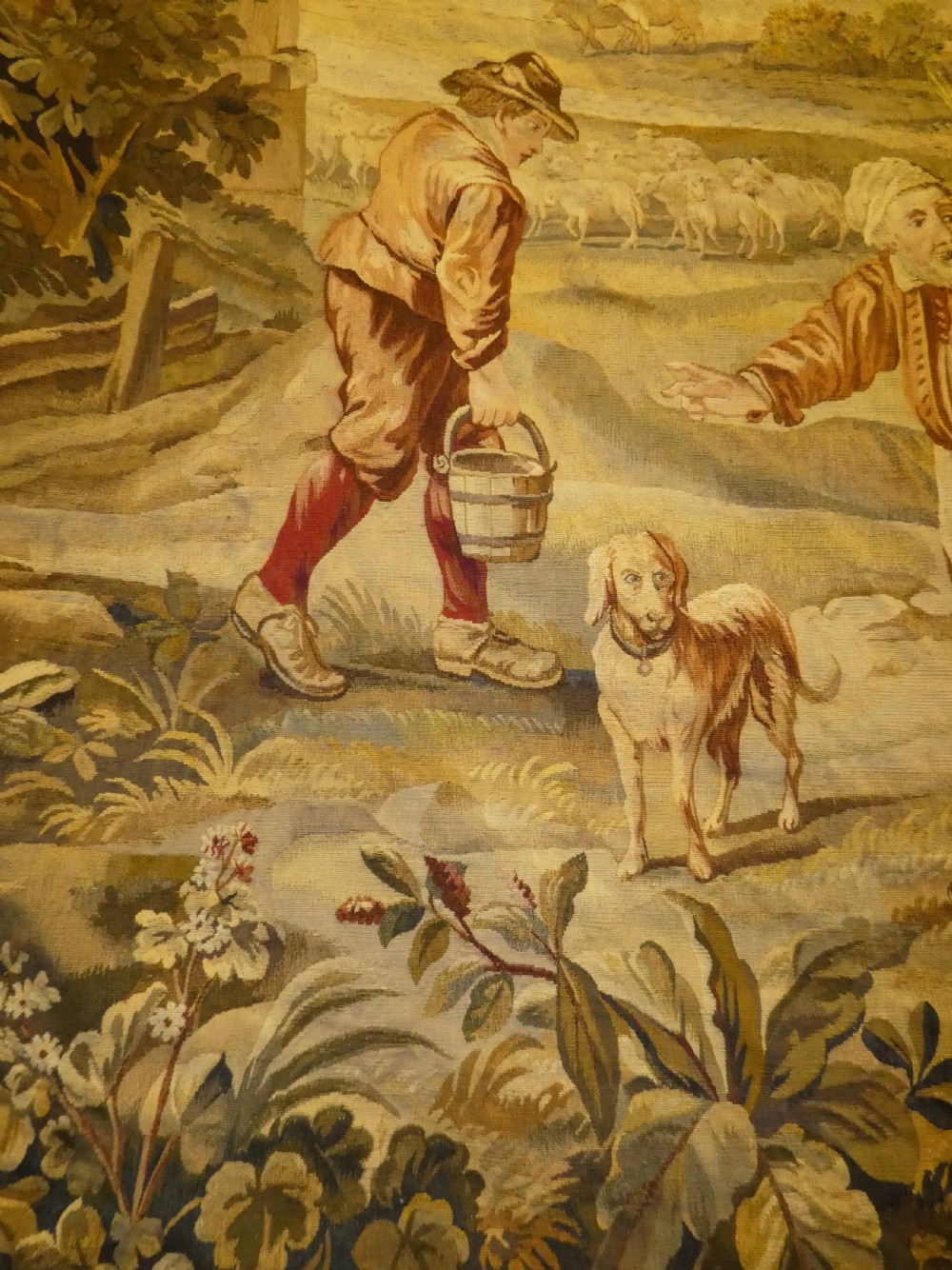 Very large Flemish tapestry View VI