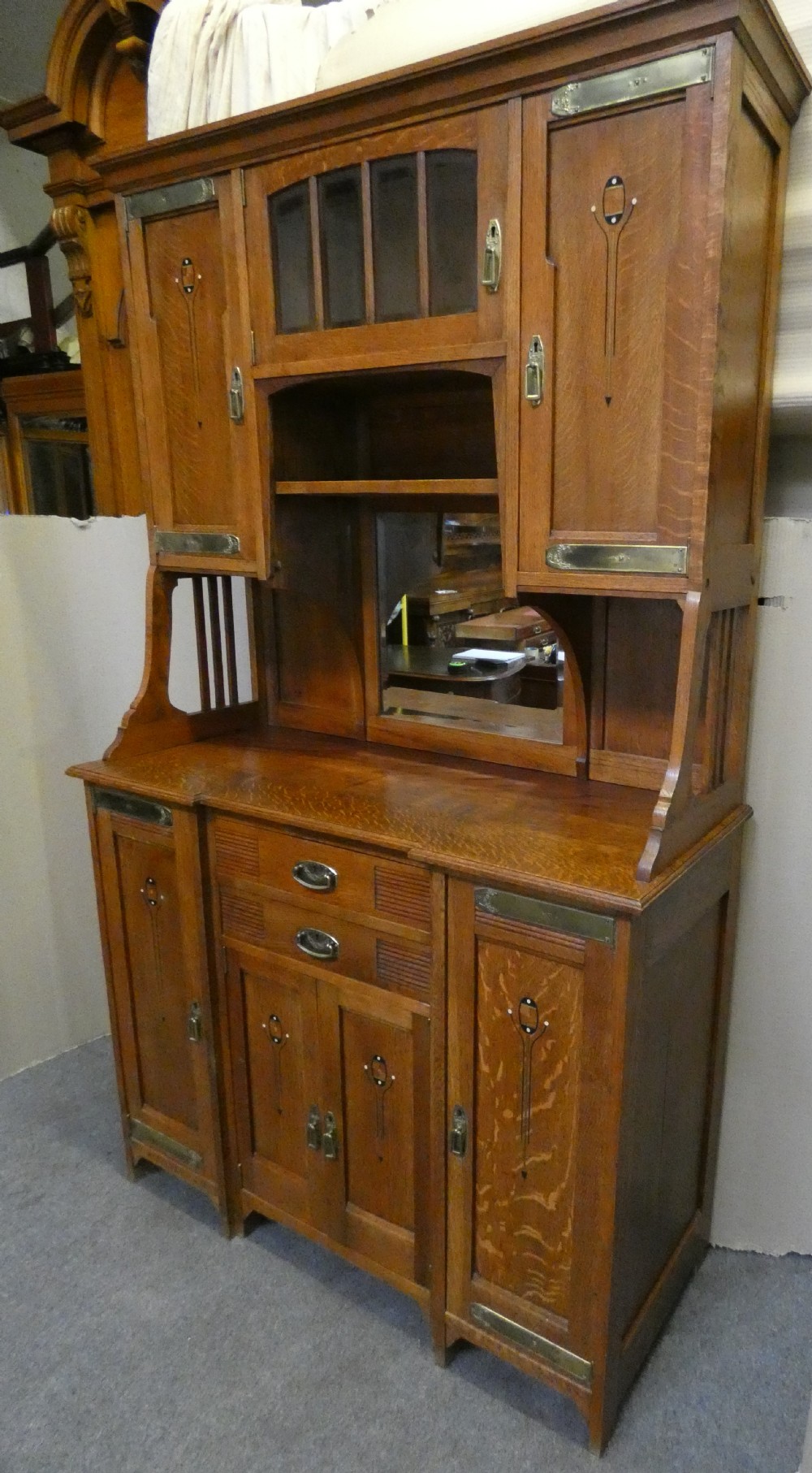 Art Nouveau cabinet - Gustave Serrurier Bovy View VI