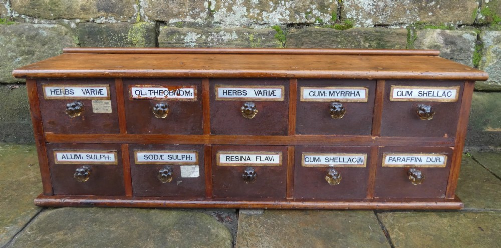Apothecary drawers / chemists drawers