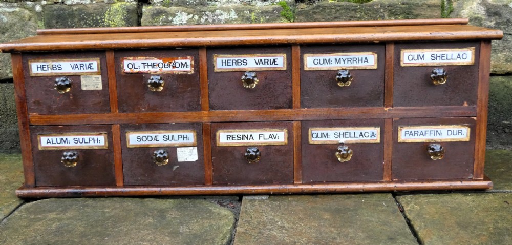 Apothecary drawers / chemists drawers View III