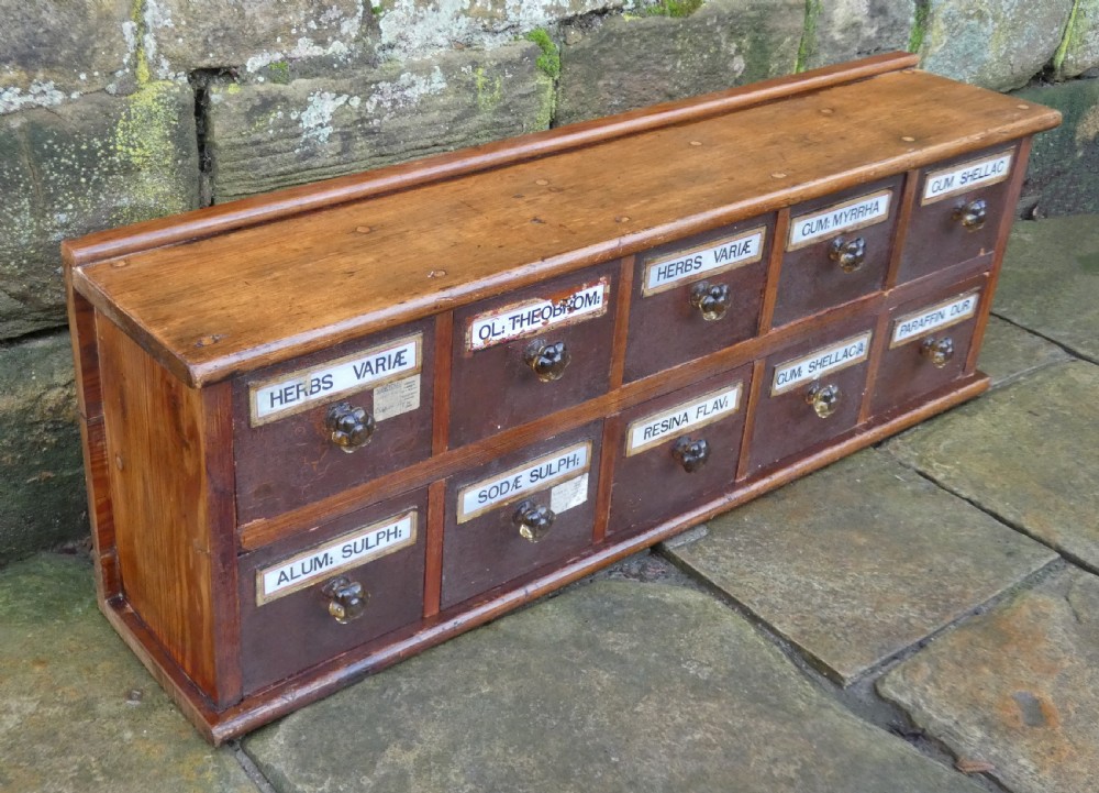 Apothecary drawers / chemists drawers View IV