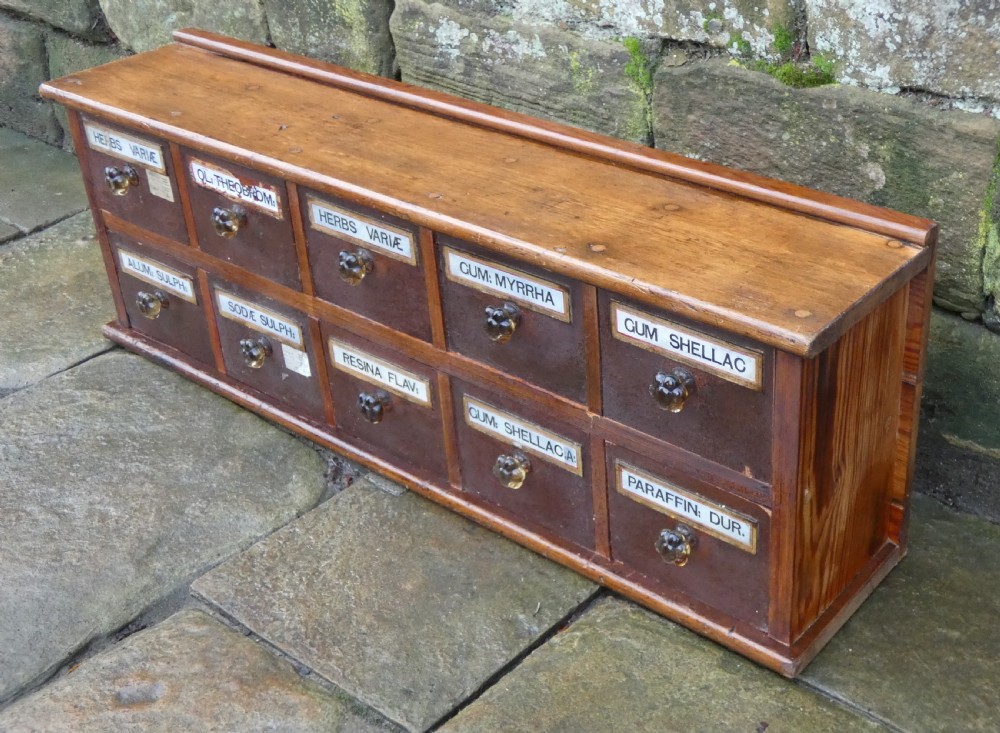 Apothecary drawers / chemists drawers View V