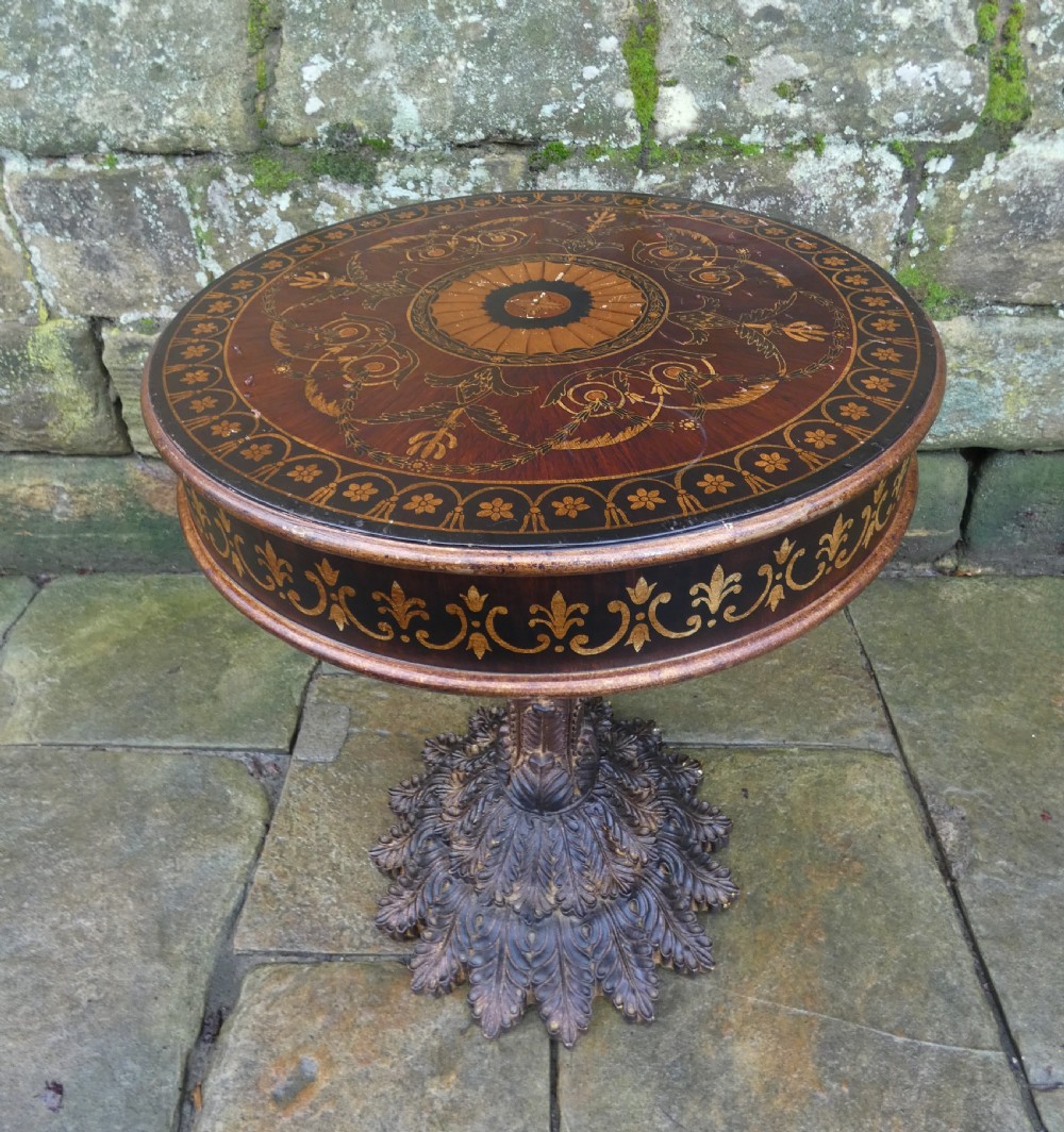 Decorative occasional table  View VI