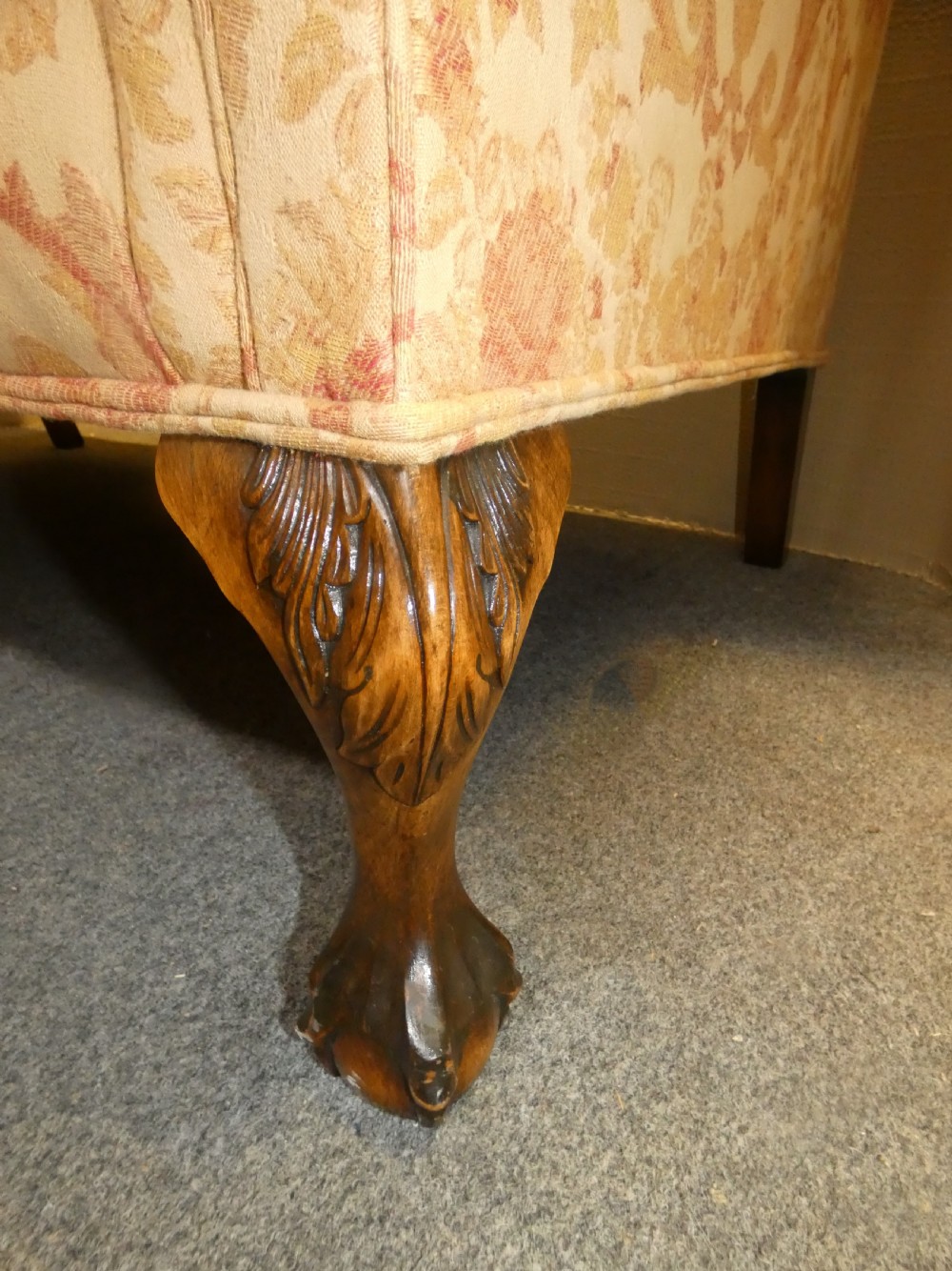 Camel back Sofa View III