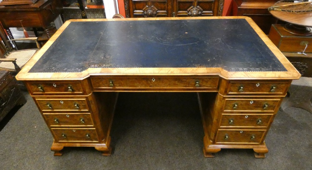 Walnut desk View VI