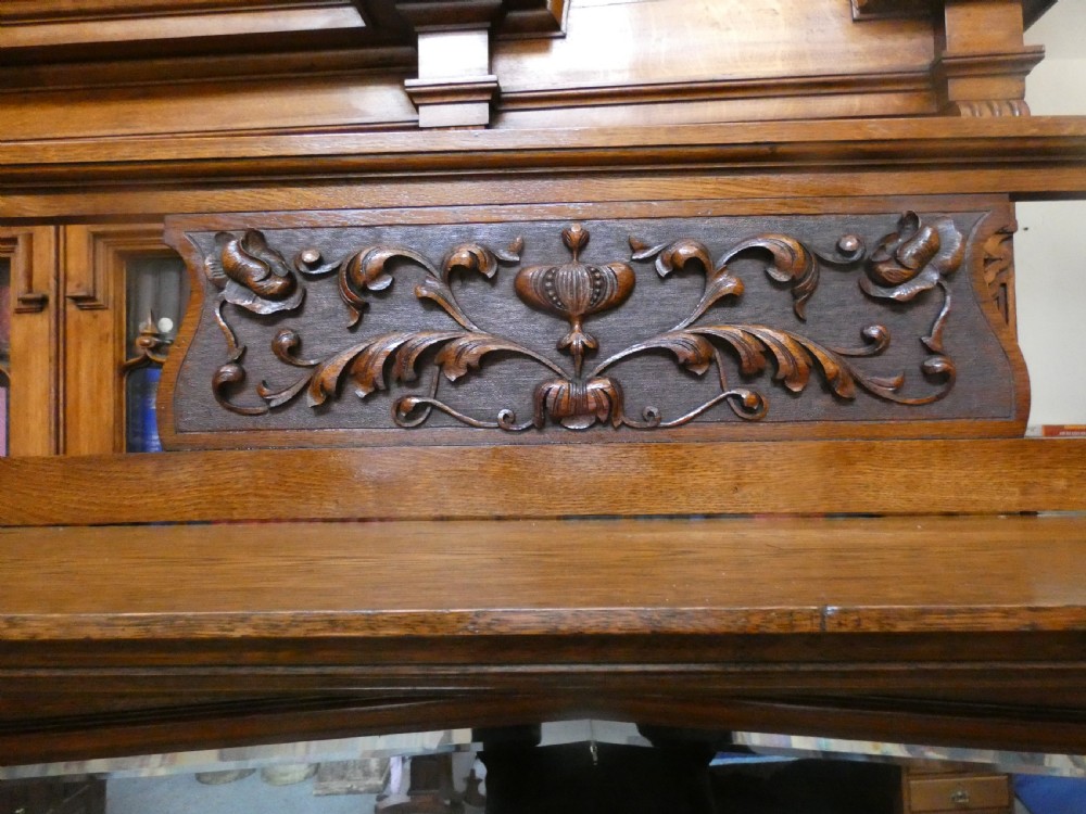 Arts & Crafts Oak sideboard - Gardner & Son Glasgow View IV
