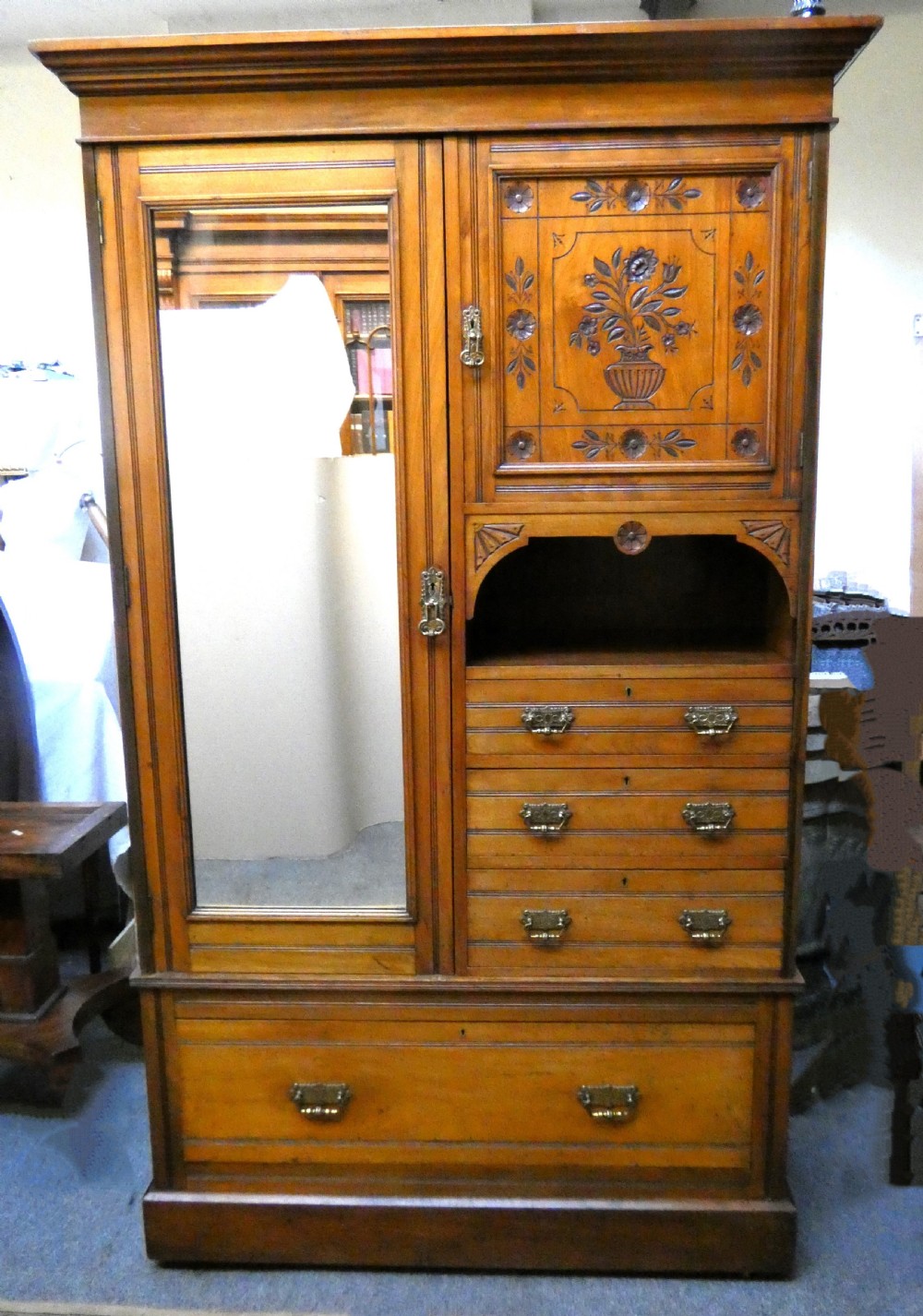 Arts & Crafts wardrobe