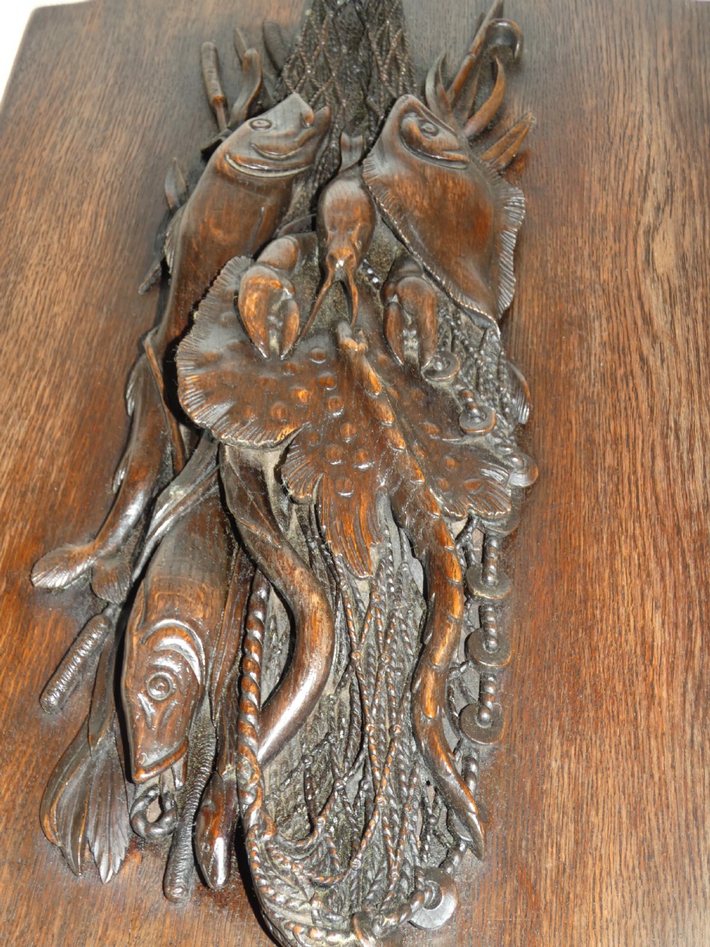 Pair of Black Forest wall plaques View IV