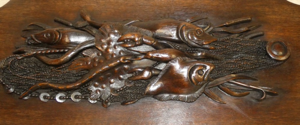 Pair of Black Forest wall plaques View VI