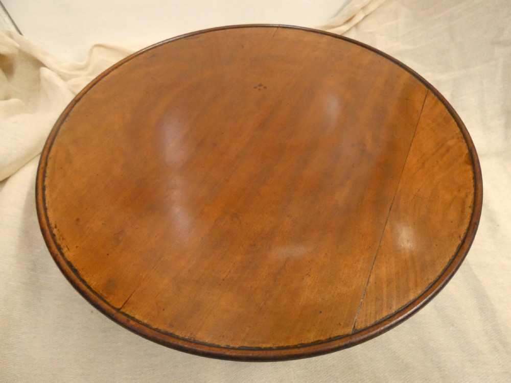 Large mahogany lazy Susan View II