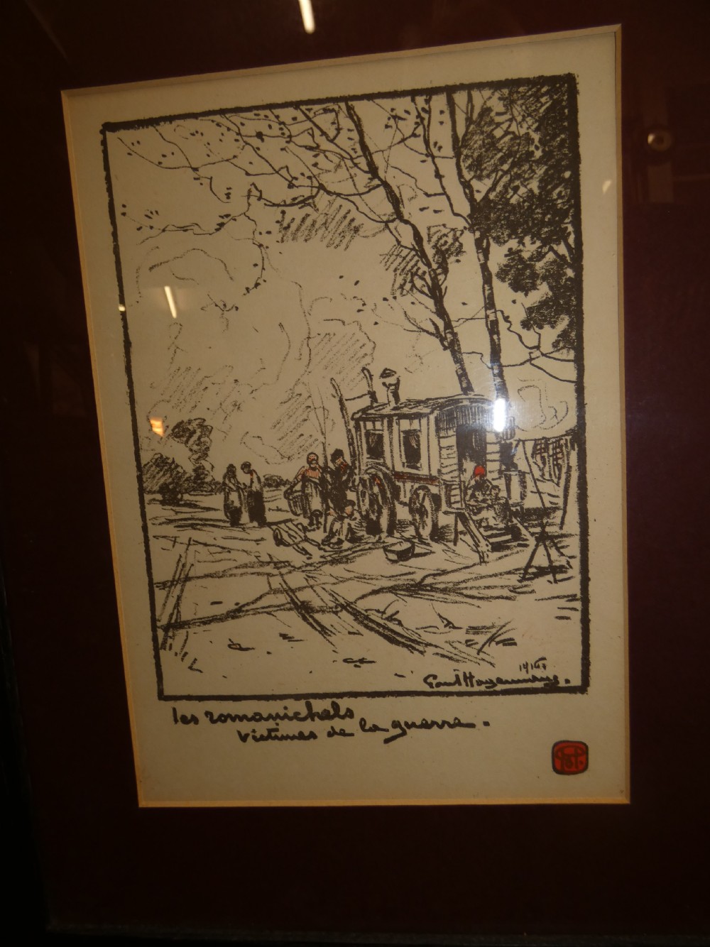 set of 24 WW1 lithographs - Paul Hagemans View XIII