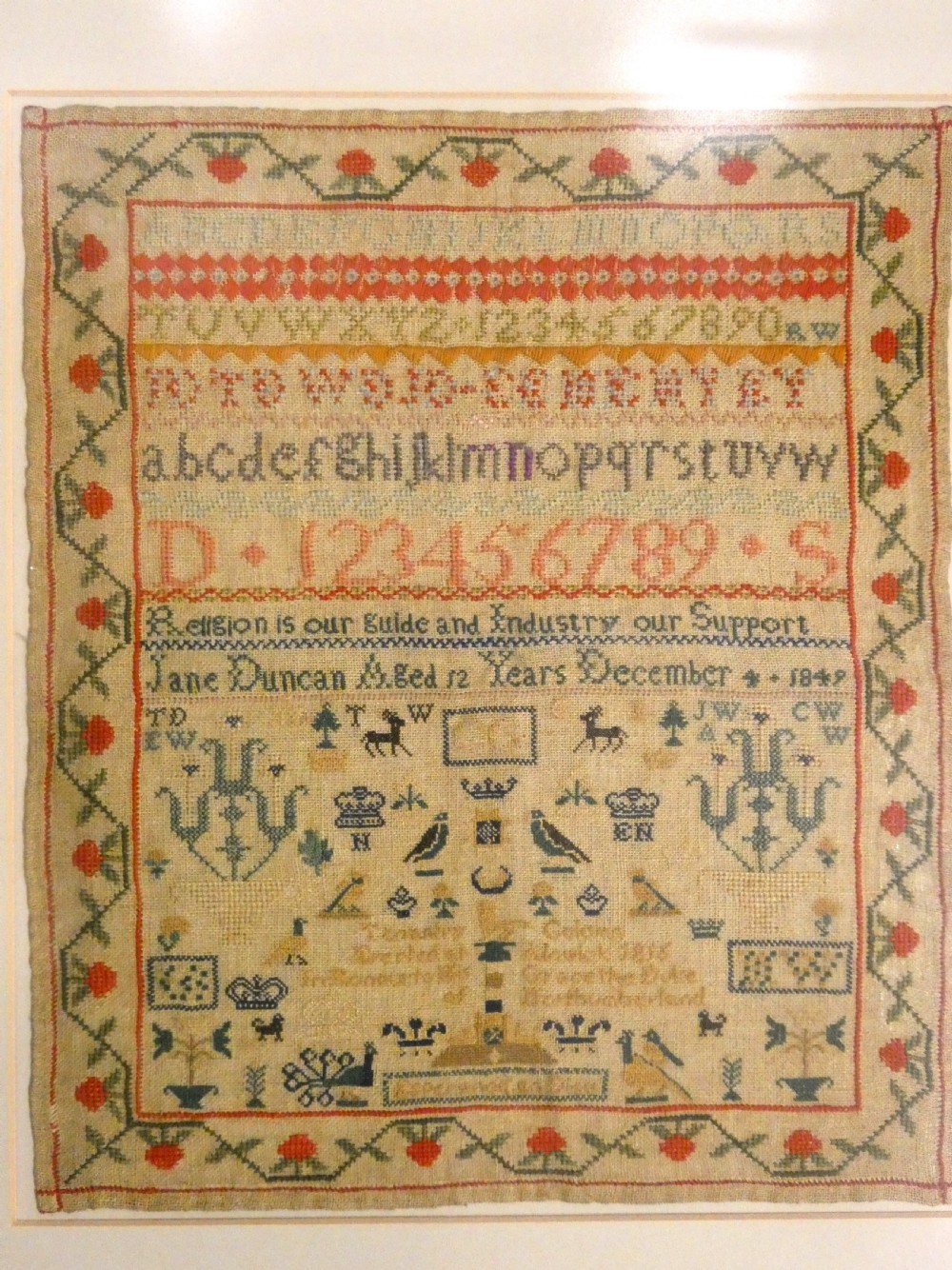 Victorian sampler View VI