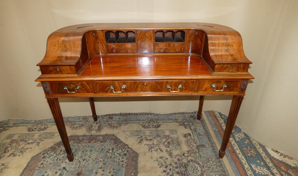 Mahogany Carlton House desk