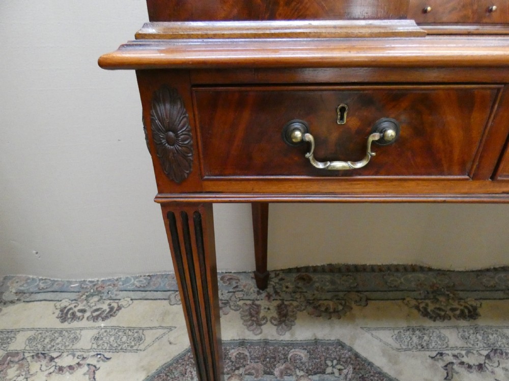 Mahogany Carlton House desk View III