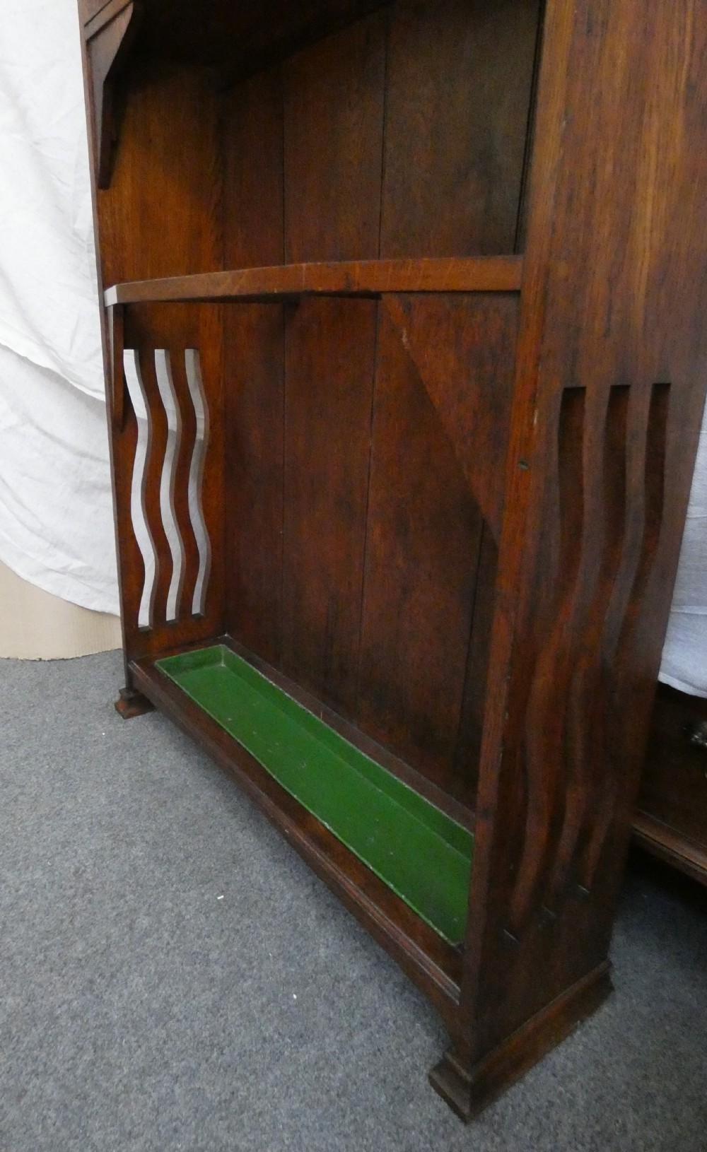 Oak Arts & Crafts Hallstand hall stand  - Liberty & Co. View II