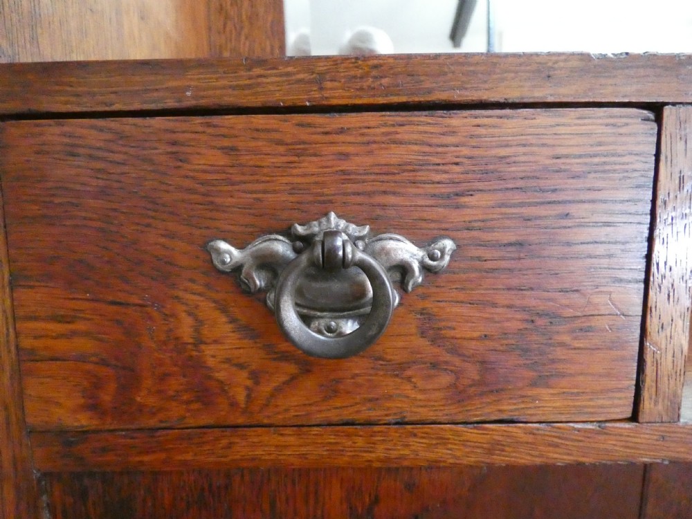 Oak Arts & Crafts Hallstand hall stand  - Liberty & Co. View III