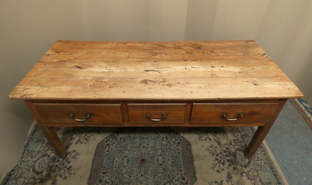 large cherrywood serving table View II