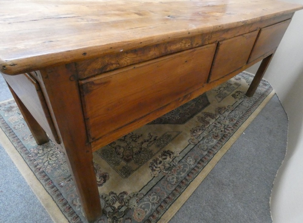 large cherrywood serving table View VI