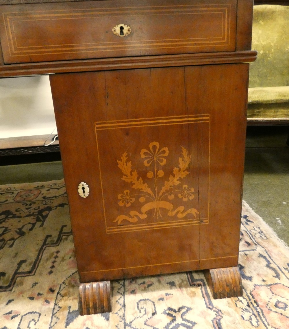 Art Deco mahogany desk View VII