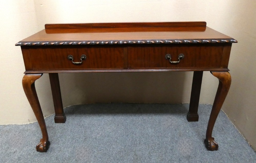 Mahogany console table - Robson & Sons Ltd Newcastle Upon Tyne