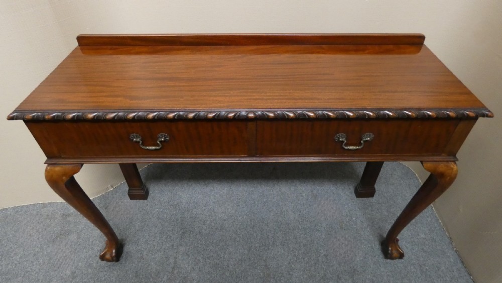 Mahogany console table - Robson & Sons Ltd Newcastle Upon Tyne View IV