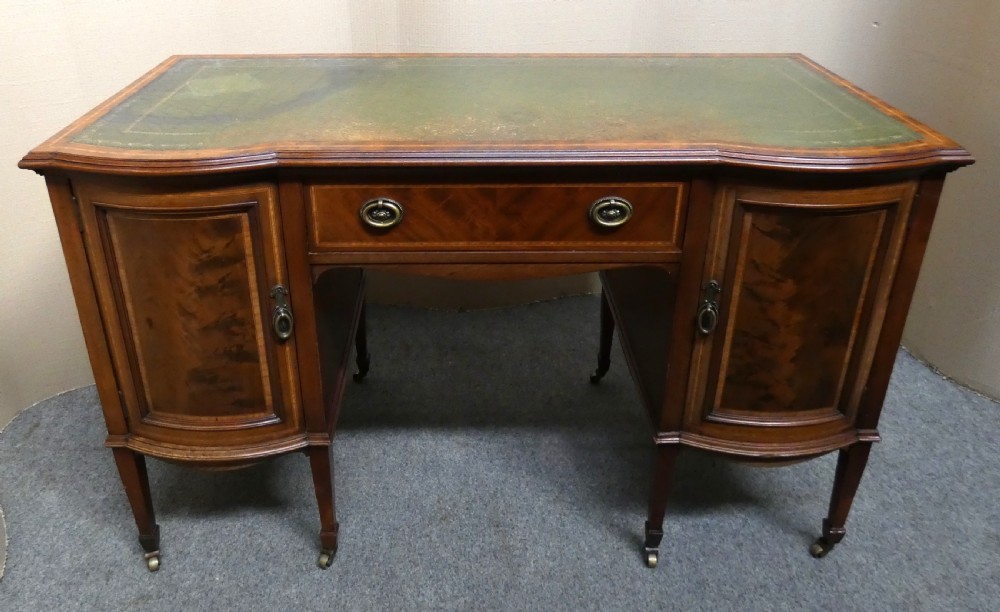 Inlaid mahogany desk View II