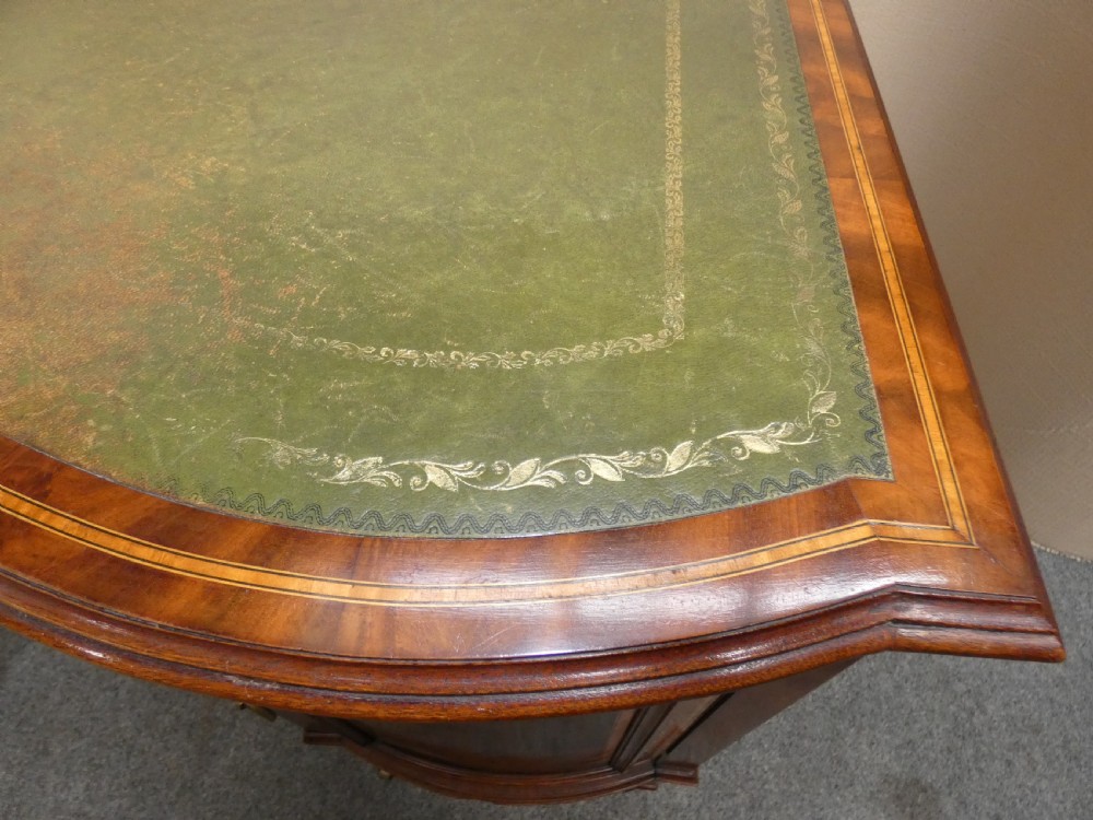 Inlaid mahogany desk View III