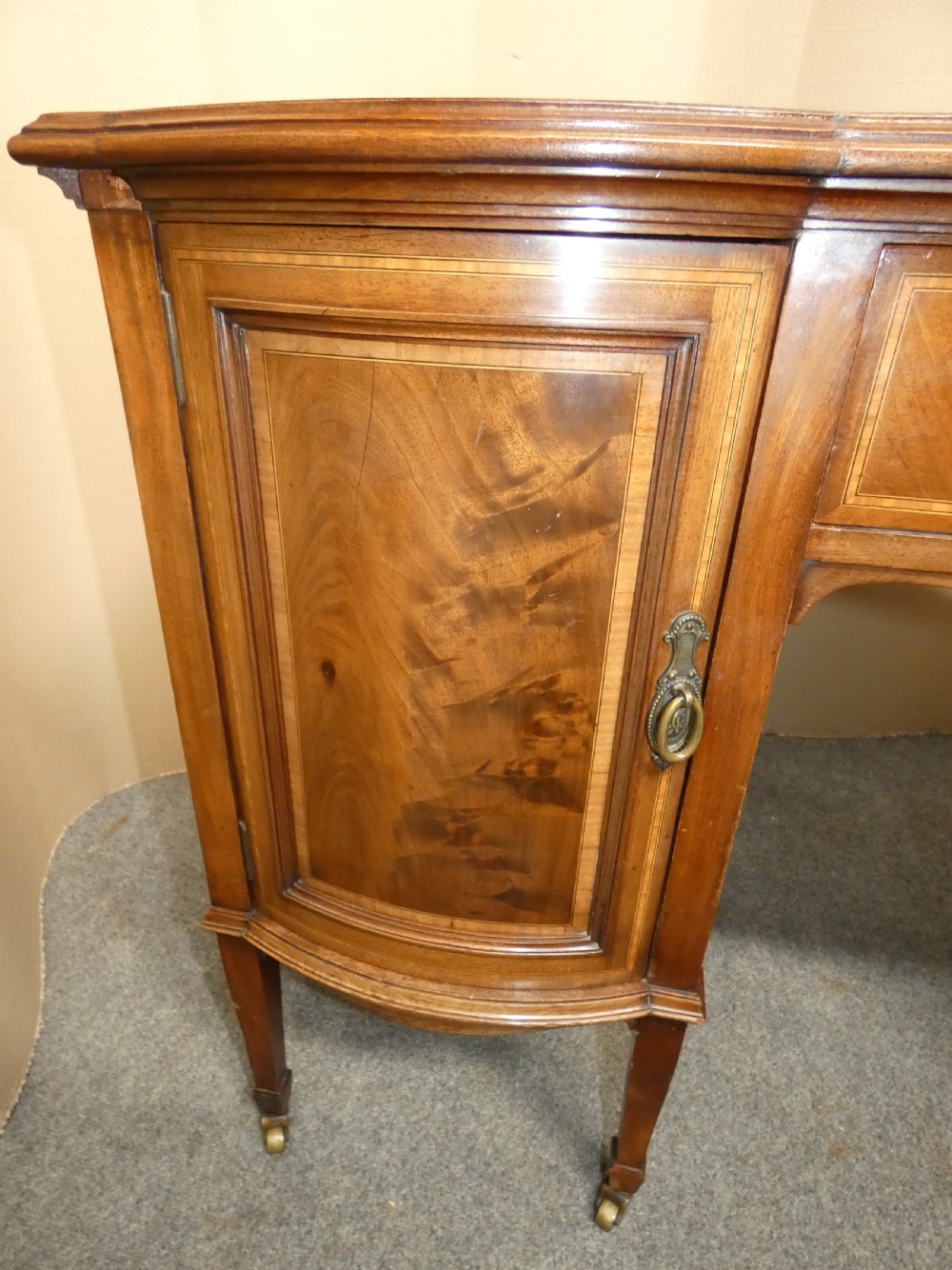 Inlaid mahogany desk View VII