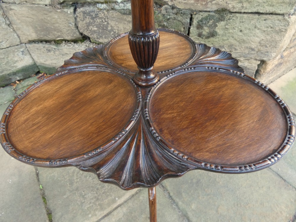 Mahogany dumb waiter View VI