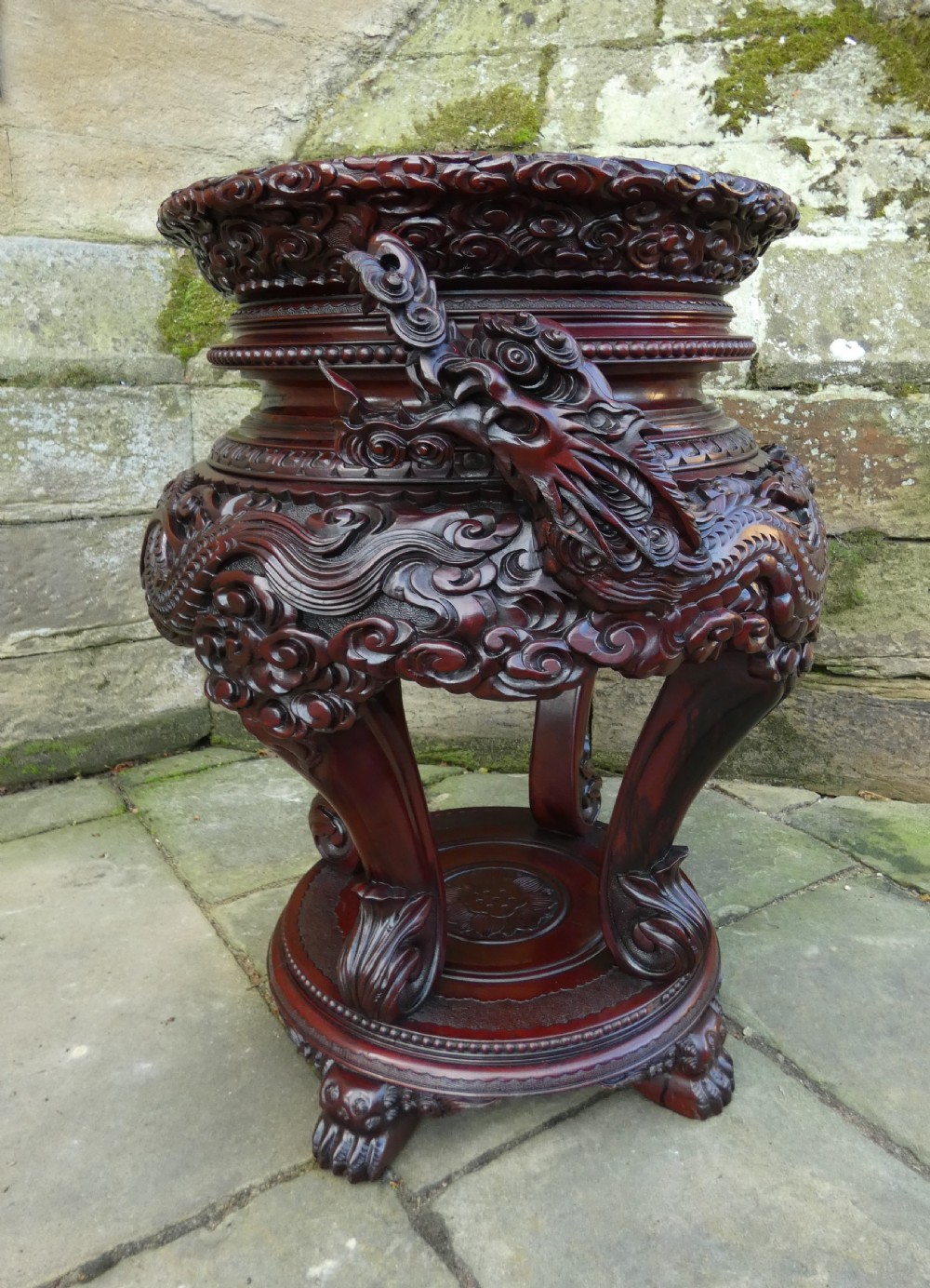 Unusually large Chinese jardinière / planter