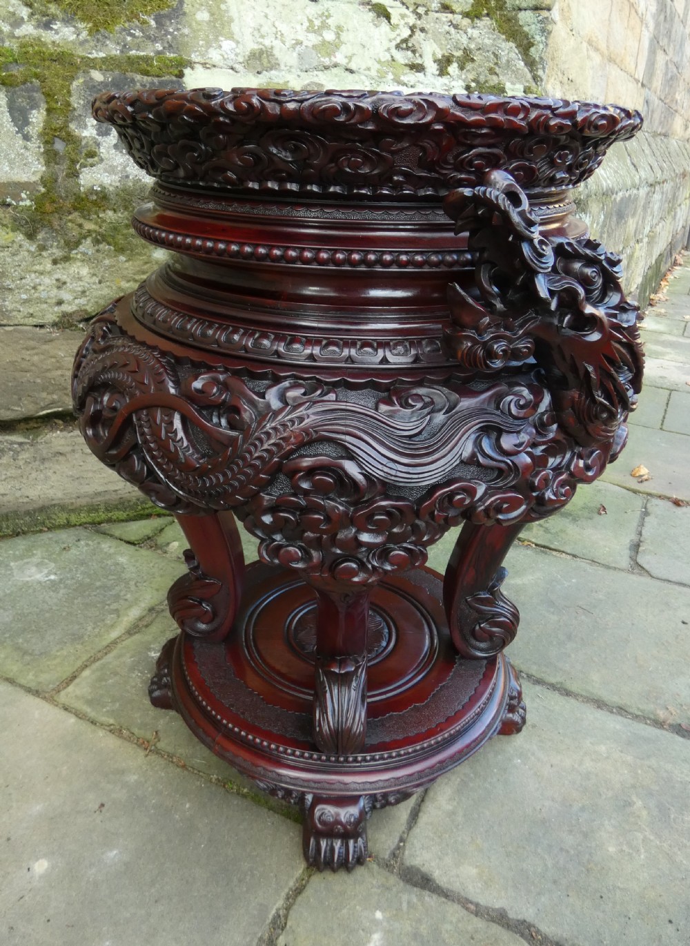 Unusually large Chinese jardinière / planter View IV
