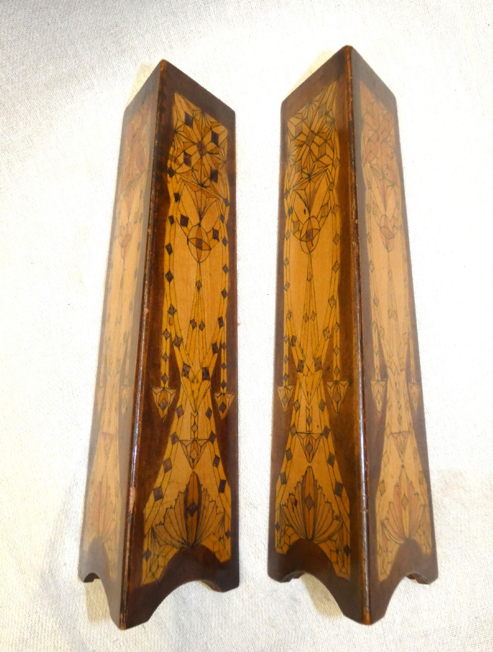 Pair of Art Nouveau vases View III