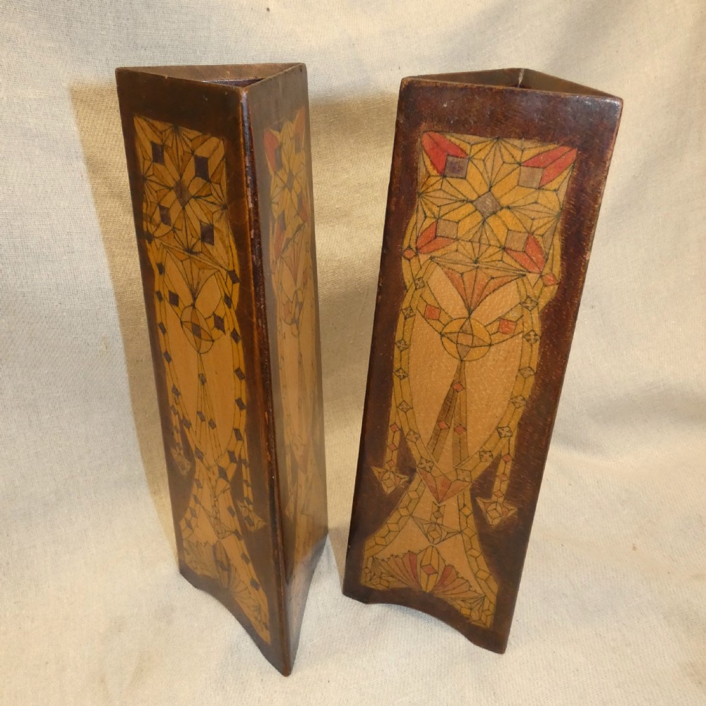 Pair of Art Nouveau vases View VI