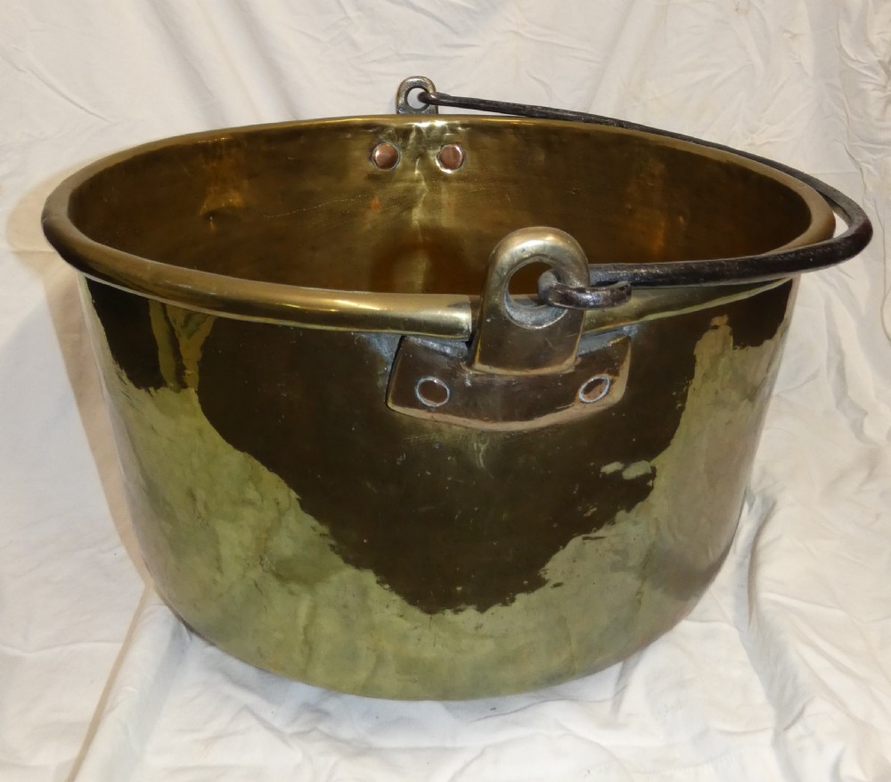 Large brass log bin View II