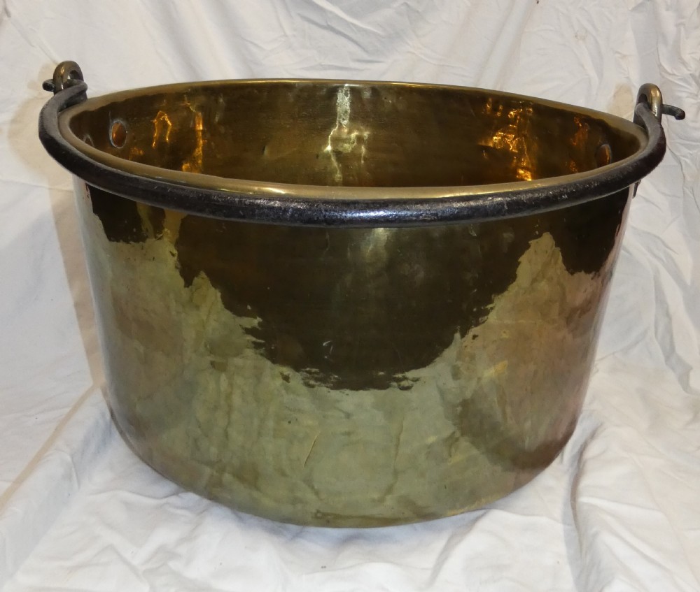 Large brass log bin View III
