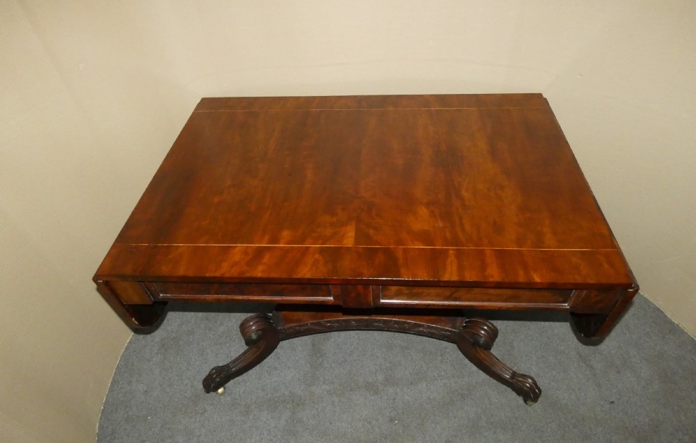 Regency sofa table - Trotter of Edinburgh View II