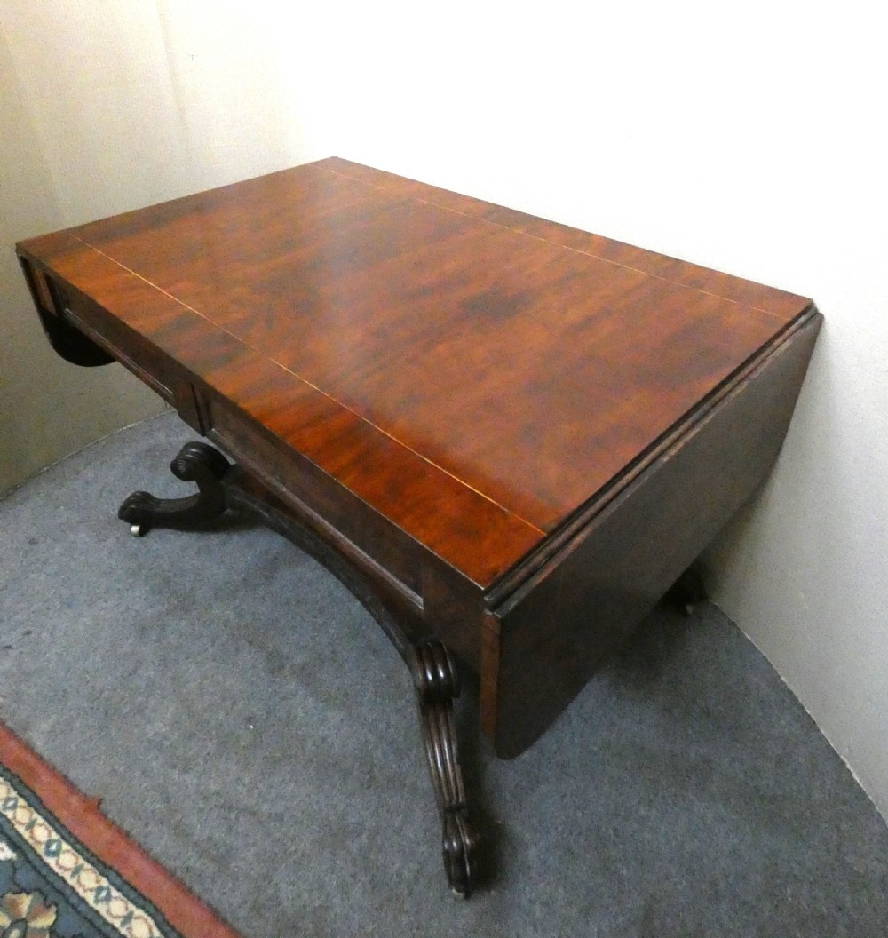 Regency sofa table - Trotter of Edinburgh View III