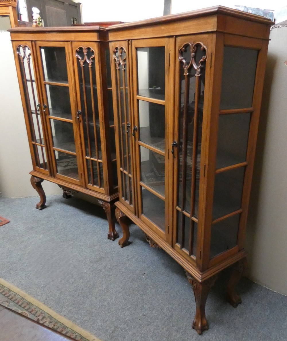 Pair of Anglo Indian display cabinets View IV