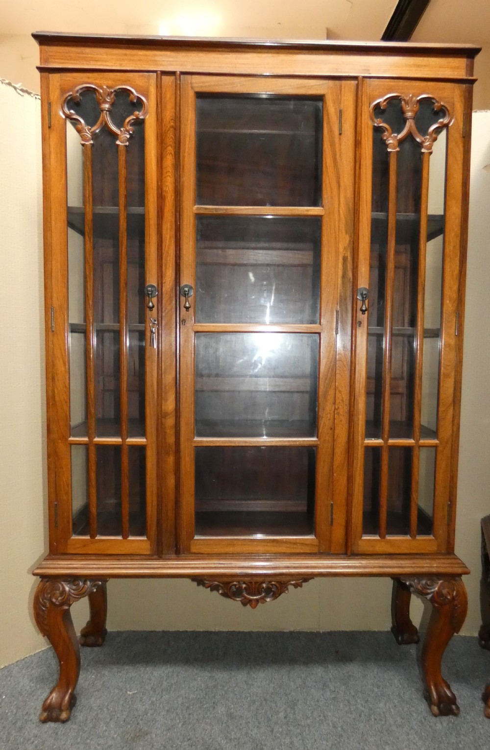 Pair of Anglo Indian display cabinets View VII