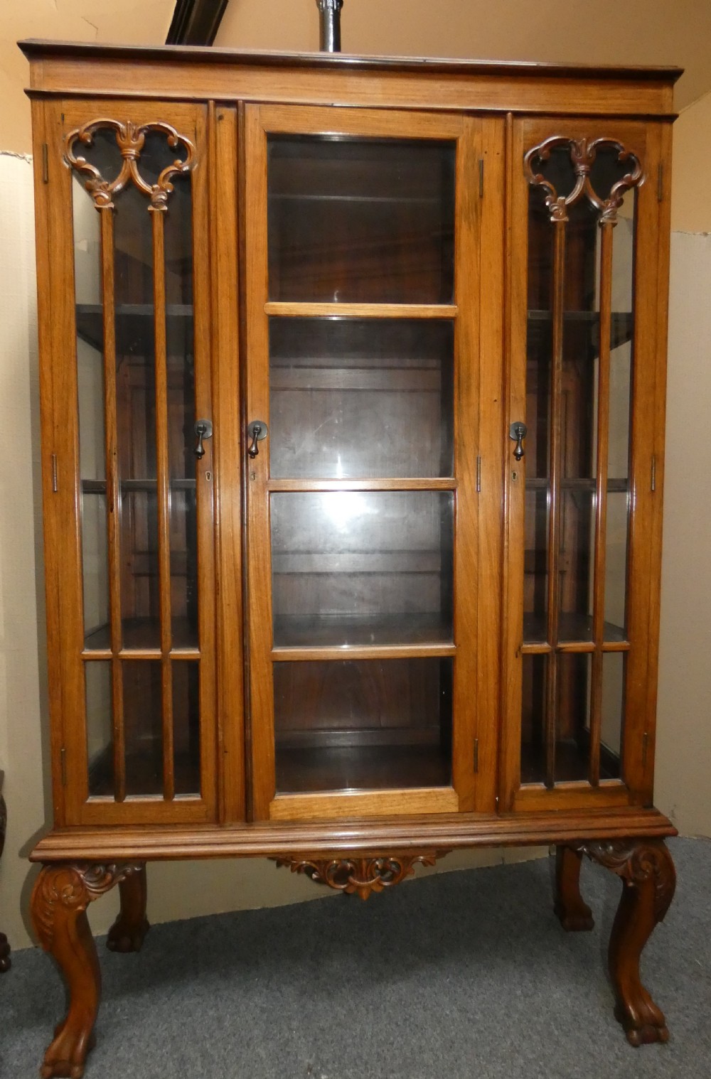 Pair of Anglo Indian display cabinets View VIII