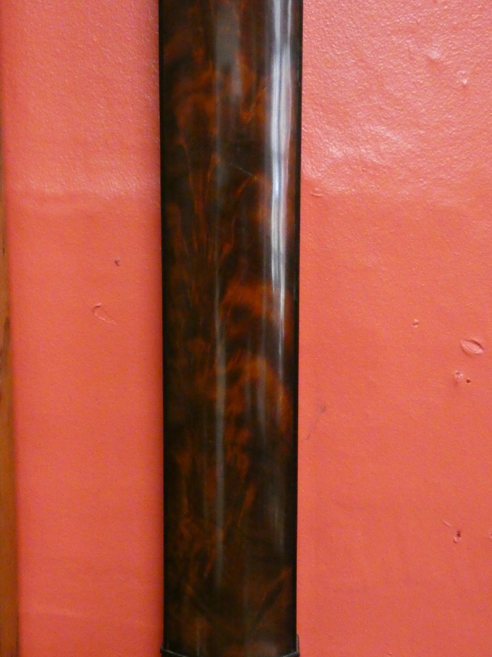 Mahogany stick barometer - Zerboni, Edinburgh View VI
