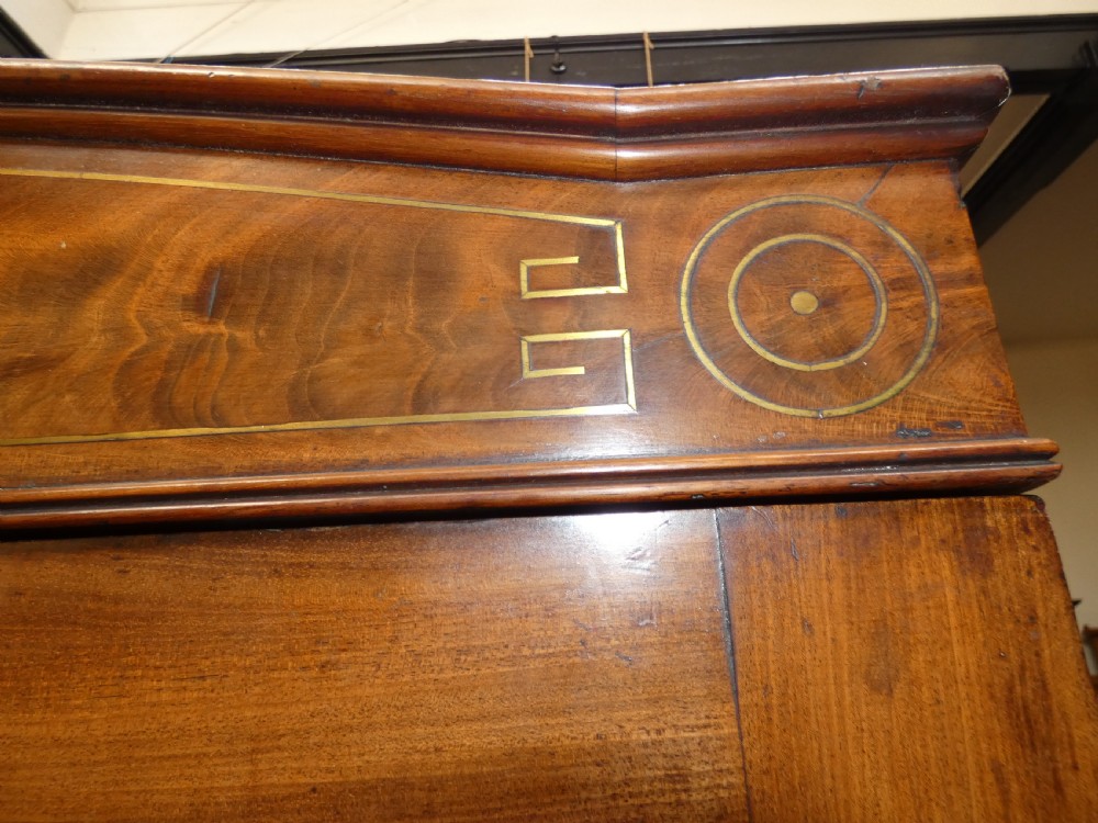 Regency mahogany linen press View IV