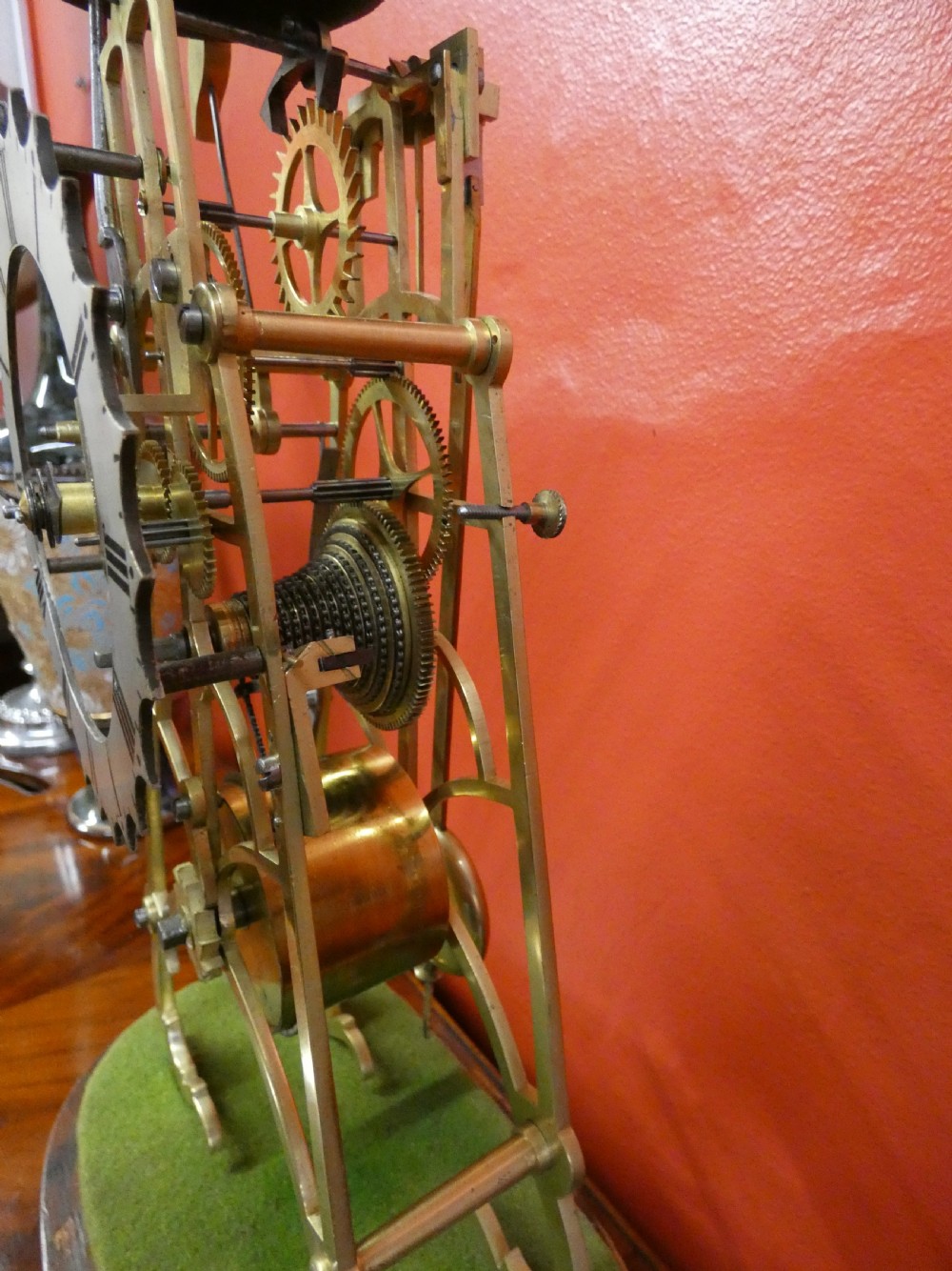 Skeleton clock View IV